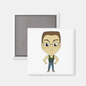 Aimant chibi (Recto/Verso)