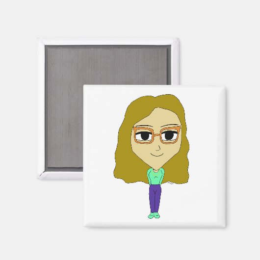 Aimant chibi (Recto/Verso)