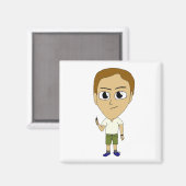 Aimant chibi (Recto/Verso)