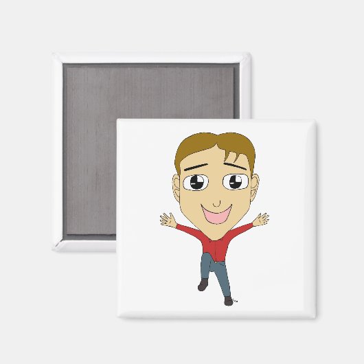 Aimant chibi (Recto/Verso)