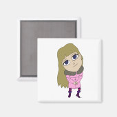 Aimant chibi (Recto/Verso)