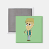 Aimant chibi (Recto/Verso)
