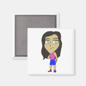 Aimant chibi (Recto/Verso)