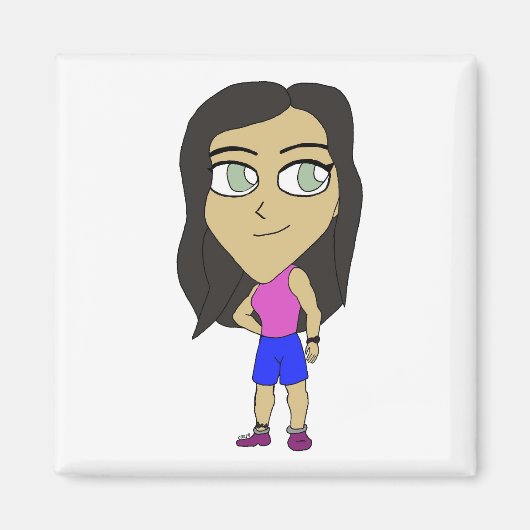 Aimant chibi (Devant)