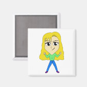 Aimant chibi (Recto/Verso)