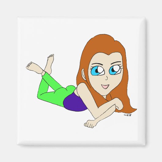 Aimant chibi (Devant)