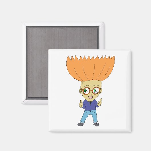 Aimant chibi (Recto/Verso)