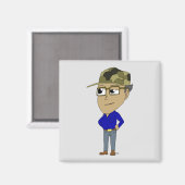 Aimant chibi (Recto/Verso)