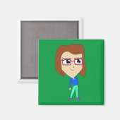 Aimant chibi (Recto/Verso)