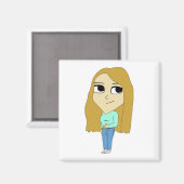 Aimant chibi (Recto/Verso)
