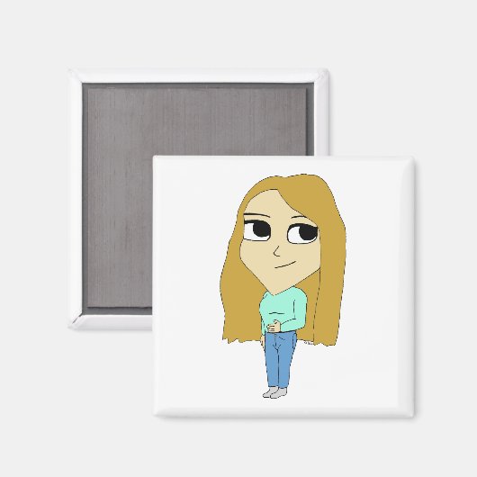 Aimant chibi (Recto/Verso)