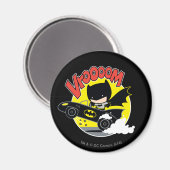 Aimant Chibi Batman Dans Le Batmobile (Recto/Verso)