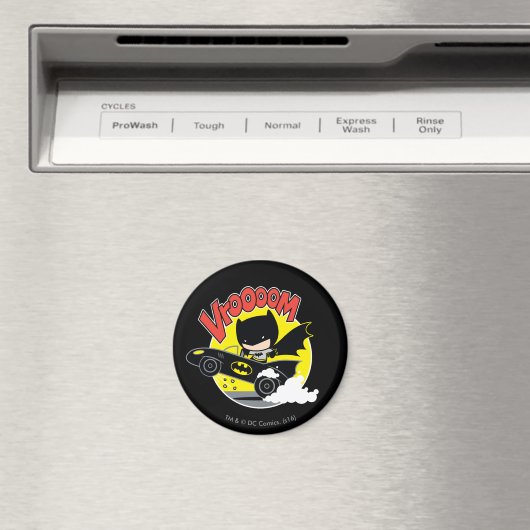 Aimant Chibi Batman Dans Le Batmobile (In Situ (Lave-vaisselle))
