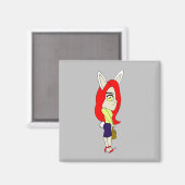 Aimant chibi bunnygirl (Recto/Verso)