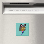 Aimant chibi bunnygirl (In Situ (Lave-vaisselle))