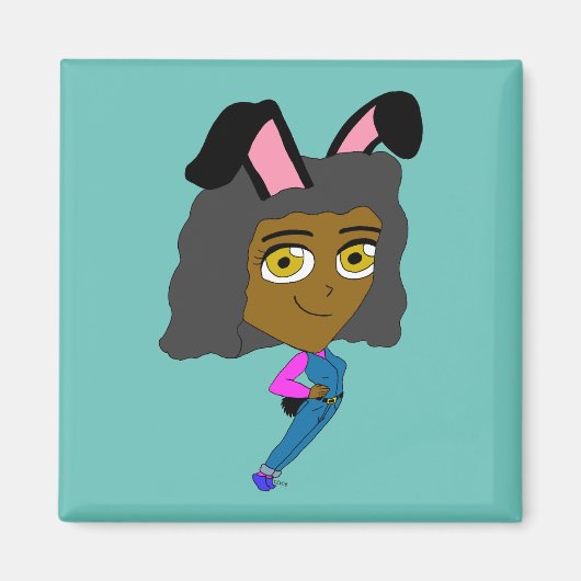 Aimant chibi bunnygirl (Devant)