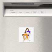 Aimant chibi catgirl (In Situ (Lave-vaisselle))