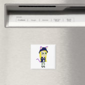 Aimant chibi catgirl (In Situ (Lave-vaisselle))