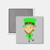 Aimant chibi leprechaun (Recto/Verso)