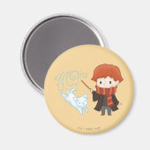 Aimant Chibi Ron Weasley Patronus (Recto/Verso)