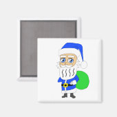 Aimant chibi Santa Claus (Recto/Verso)