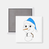 Aimant chibi snowman (Recto/Verso)