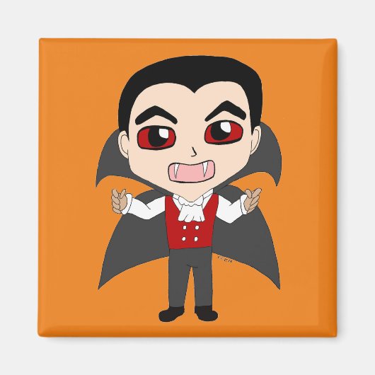 Aimant chibi vampire (Devant)