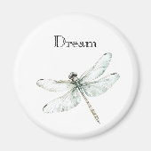 Aimant Chic Blue Dragonflies Dream (Devant)