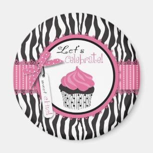 Aimant chic de petits gâteaux de boutique
