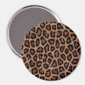 Aimant Chic Motif Leopard tendance (Recto/Verso)