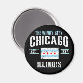 Aimant Chicago (Recto/Verso)