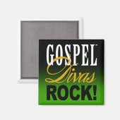 Aimant CHICAGO BLING - "Gospel Divas Rock!" (Recto/Verso)