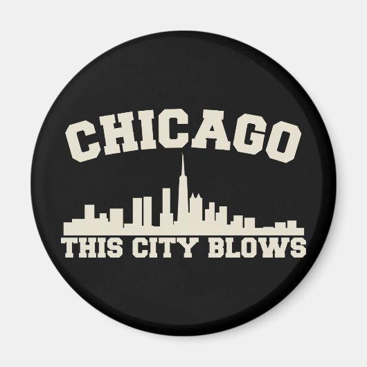 Aimant Chicago : Cette ville souffle (Devant)