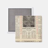 Aimant Chicago et Alton Railroad 3 (Recto/Verso)