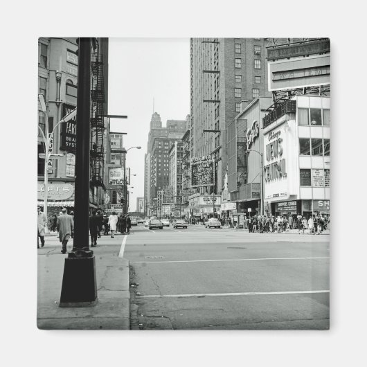 Aimant Chicago Illinois 1960's Oriental Theatre Street (Devant)