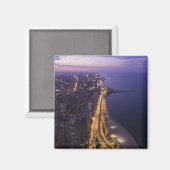 Aimant Chicago, Illinois, États-Unis 6 (Recto/Verso)