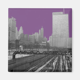 Aimant Chicago Rail Yards Michigan Avenue 1960