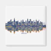Aimant Chicago Skyline (Devant)
