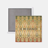 Aimant Chicago Stock Exchange Trading Room Stencil (Recto/Verso)