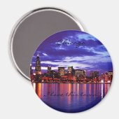 Aimant CHicago violet (Recto/Verso)