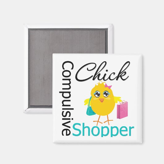 Aimant Chick Compulsif (Recto/Verso)