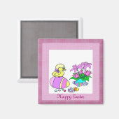Aimant Chick de Pâques (Recto/Verso)