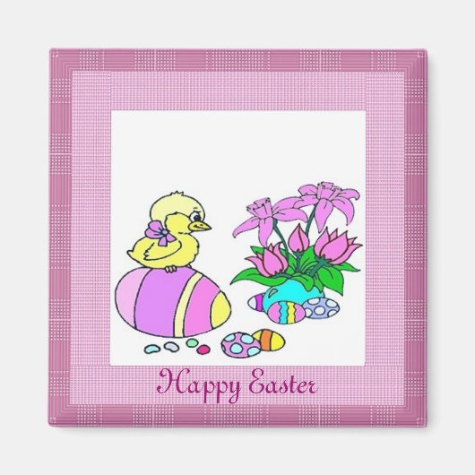 Aimant Chick de Pâques (Devant)