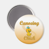 Aimant Chick en canoë (Recto/Verso)