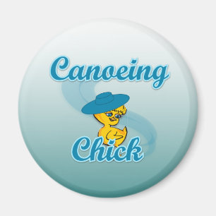 Aimant Chick en canotage #3