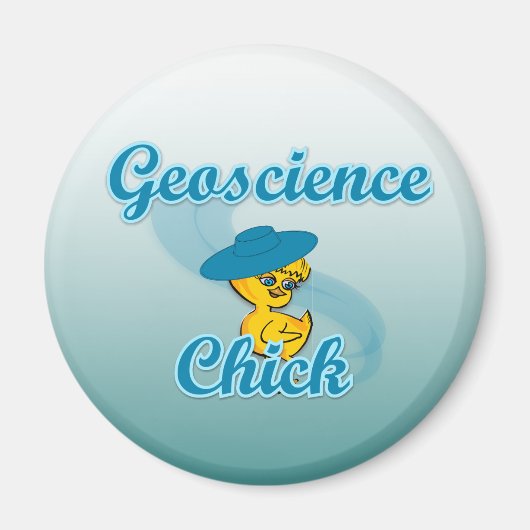 Aimant Chick en géoscience #3 (Devant)