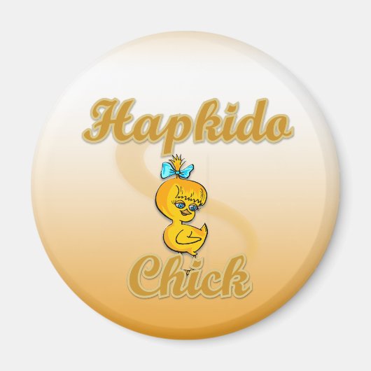 Aimant Chick Hapkido (Devant)