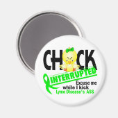 Aimant Chick Interrompu 2 Maladie de Lyme (Recto/Verso)