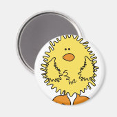 Aimant Chick Pâques mignon (Recto/Verso)