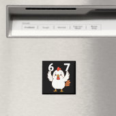Aimant Chicken 67 Meme Six Seven Funny Gen Alpha (In Situ (Lave-vaisselle))
